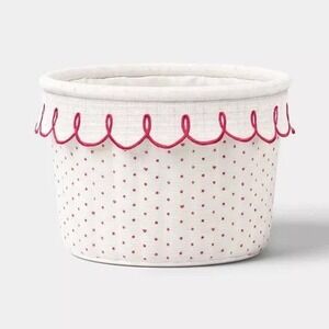 Valentine's Day Basket with Scallop Ruffle - Threshold, Target Spring 2026